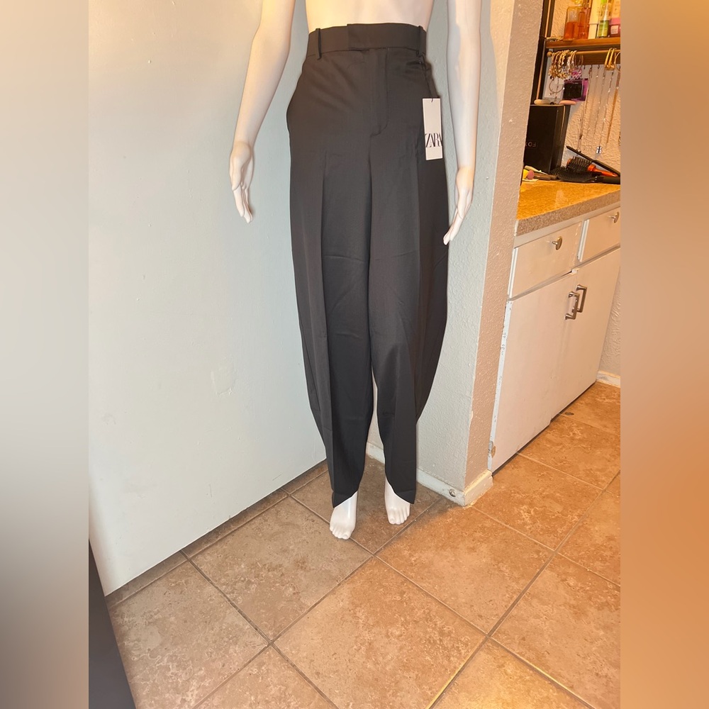 Zara Elegant Black Women's Trousers